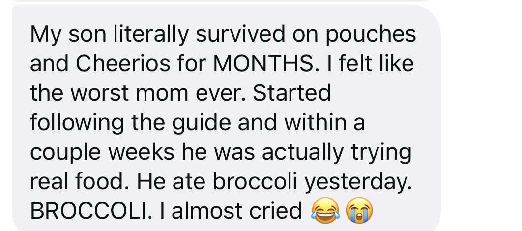 Mom testimonial