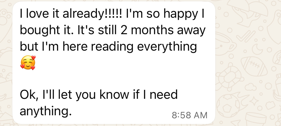 Mom testimonial